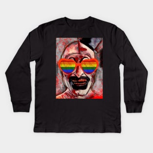 Art The Clown Kids Long Sleeve T-Shirt